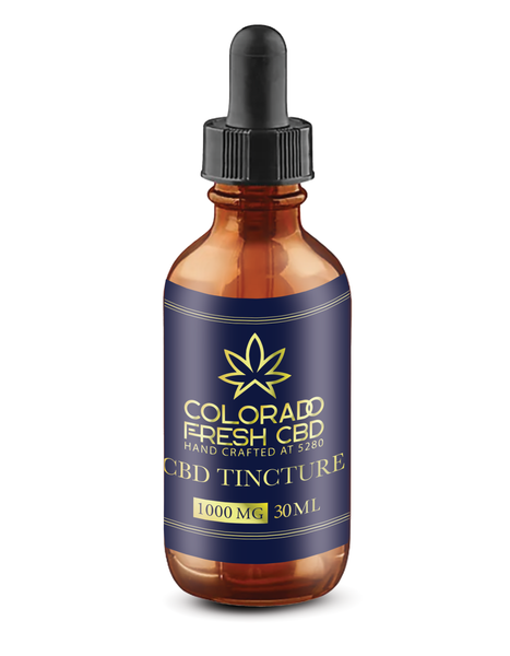 1000mg Nano CBD Tincture : Natural Hemp Flavor – Colorado Fresh CBD
