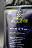 1000mg Nano CBD Tincture : Natural Hemp Flavor